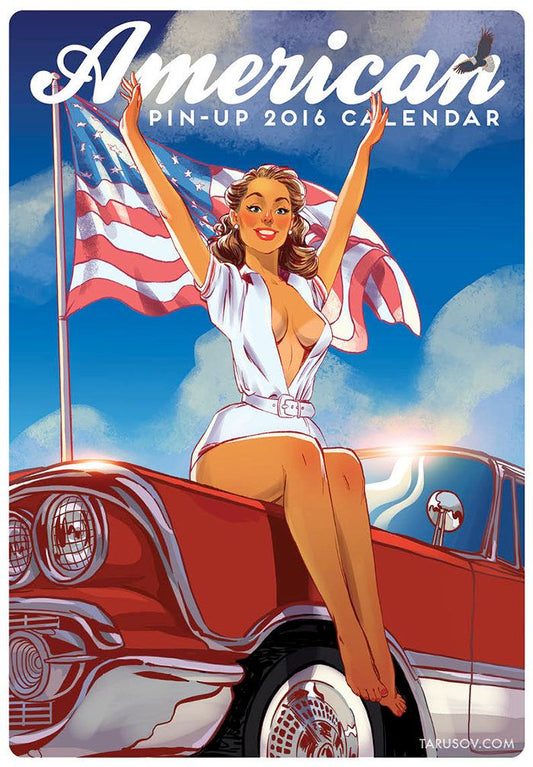 American Pin-up Calendar Cover