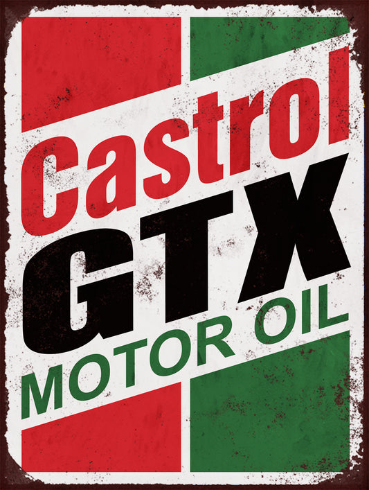 Castrol GTX retro sign