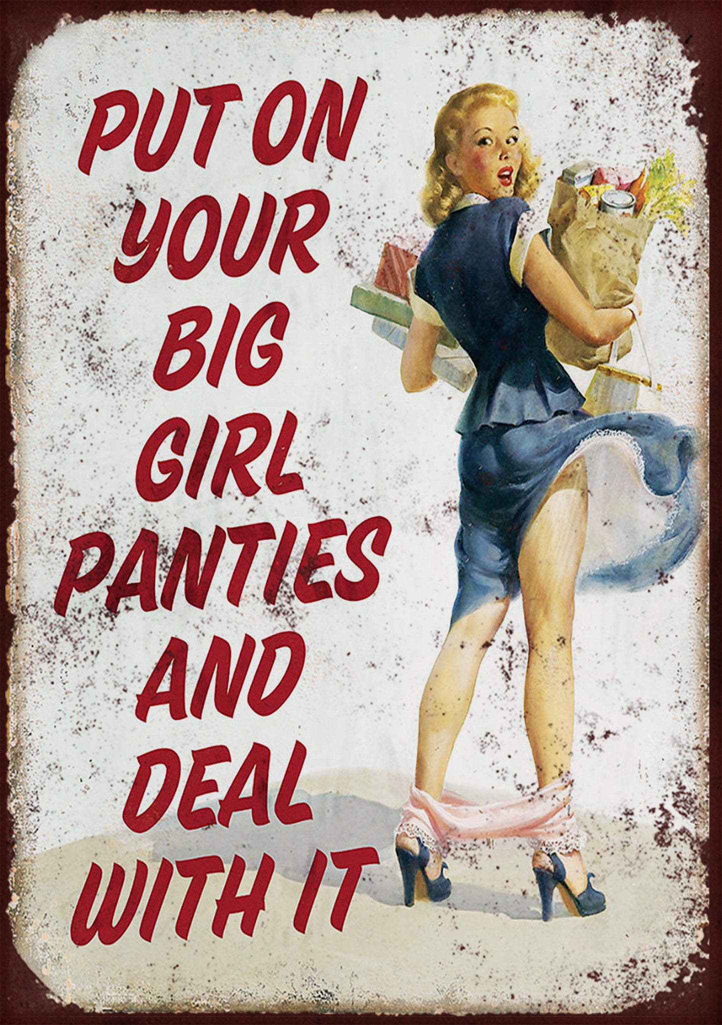 Retro Panties (that word makes my skin crawl - sorry) Sign