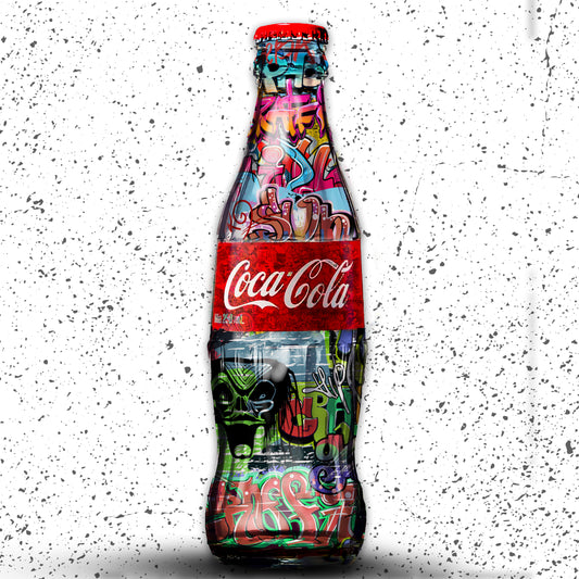 Coca Cola Graffiti Print