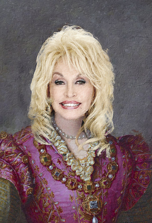 Dolly Parton Portrait Print