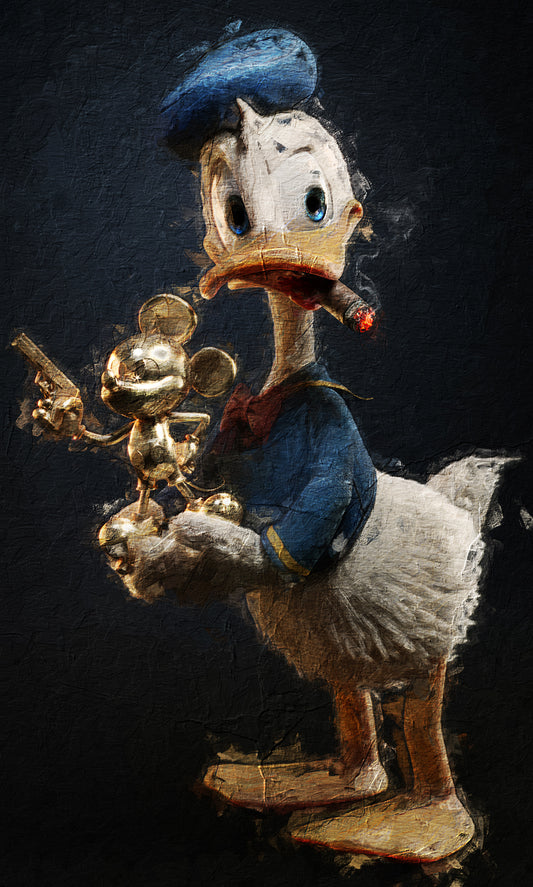 Donald Duck Art Print