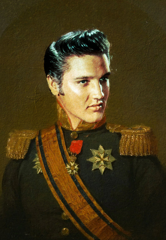 Elvis Portrait Print