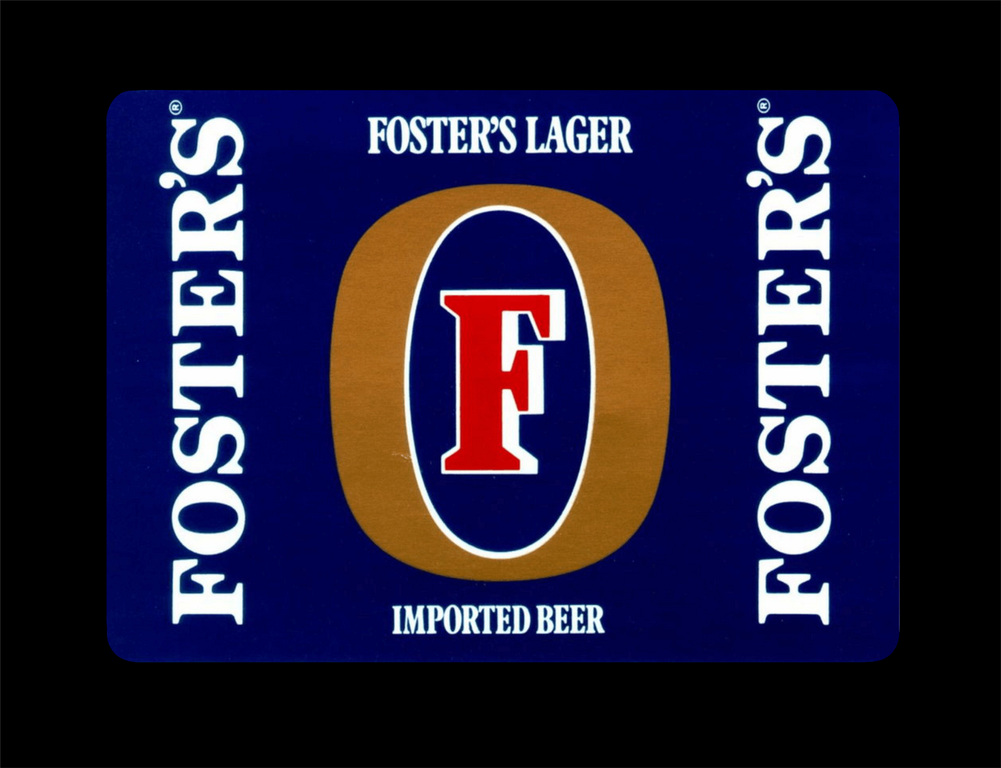 Fosters Black/Blue