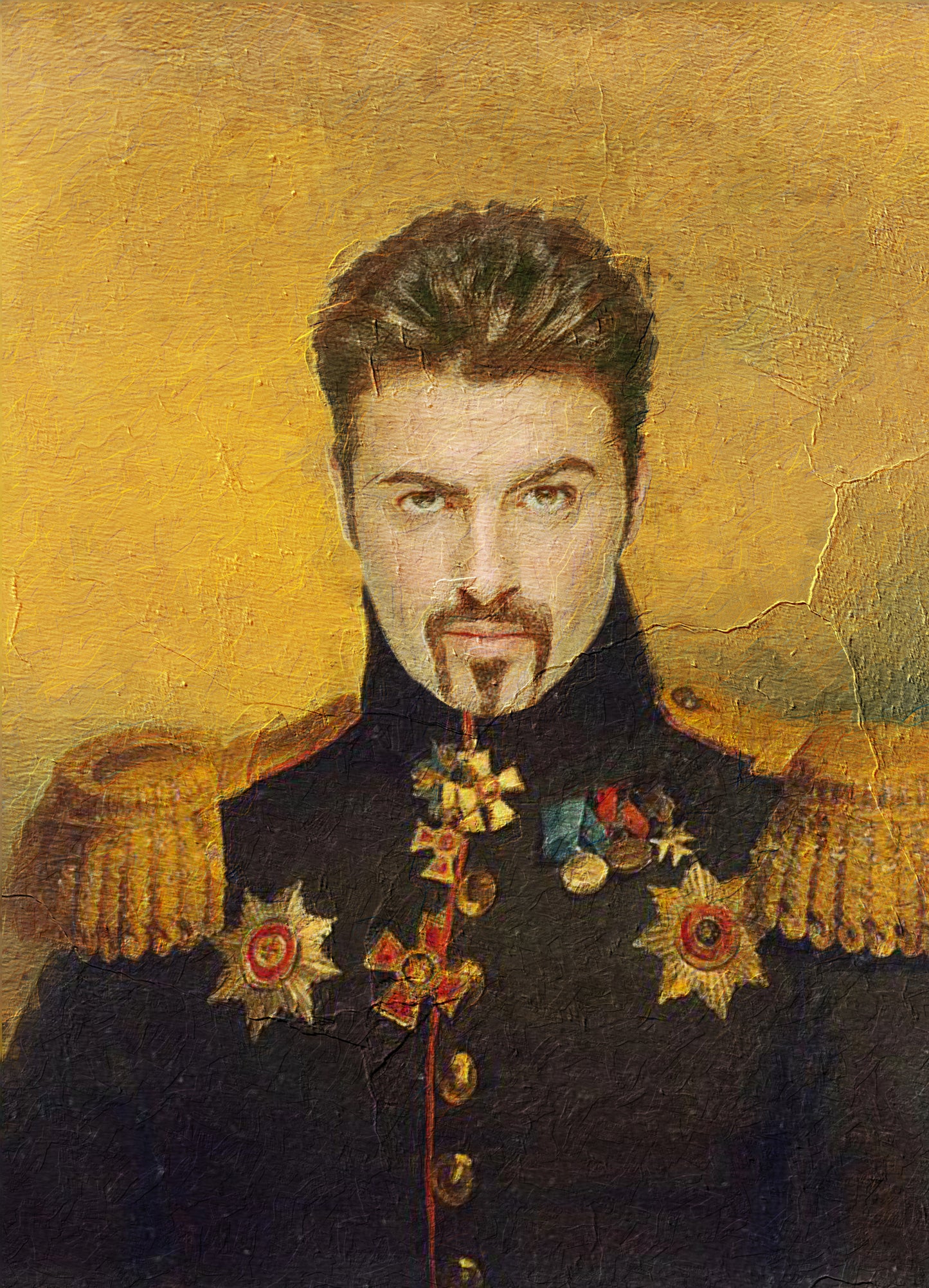 George Michael Portrait Print