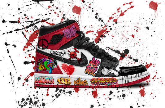 Graffiti Jordan Print