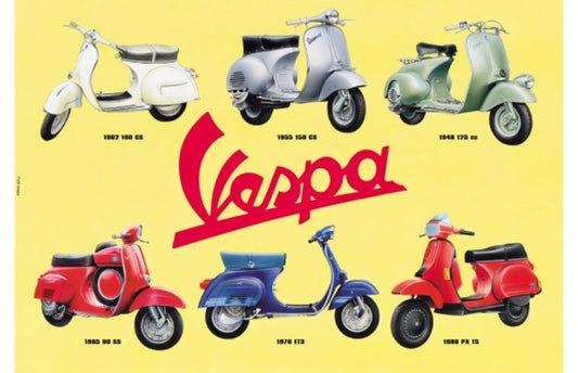 Vespa - 6 scooter