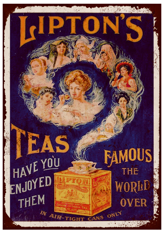 Lipton's Teas sign