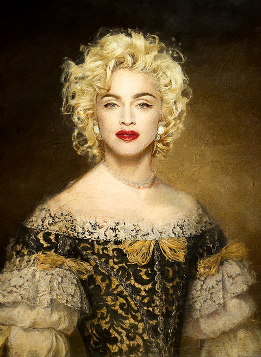 Madonna Portrait Print