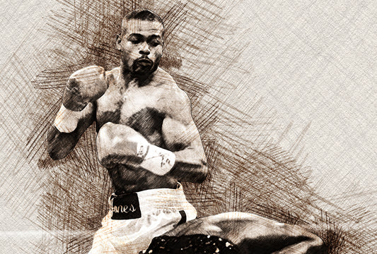 Roy Jones Jr Pencil Print