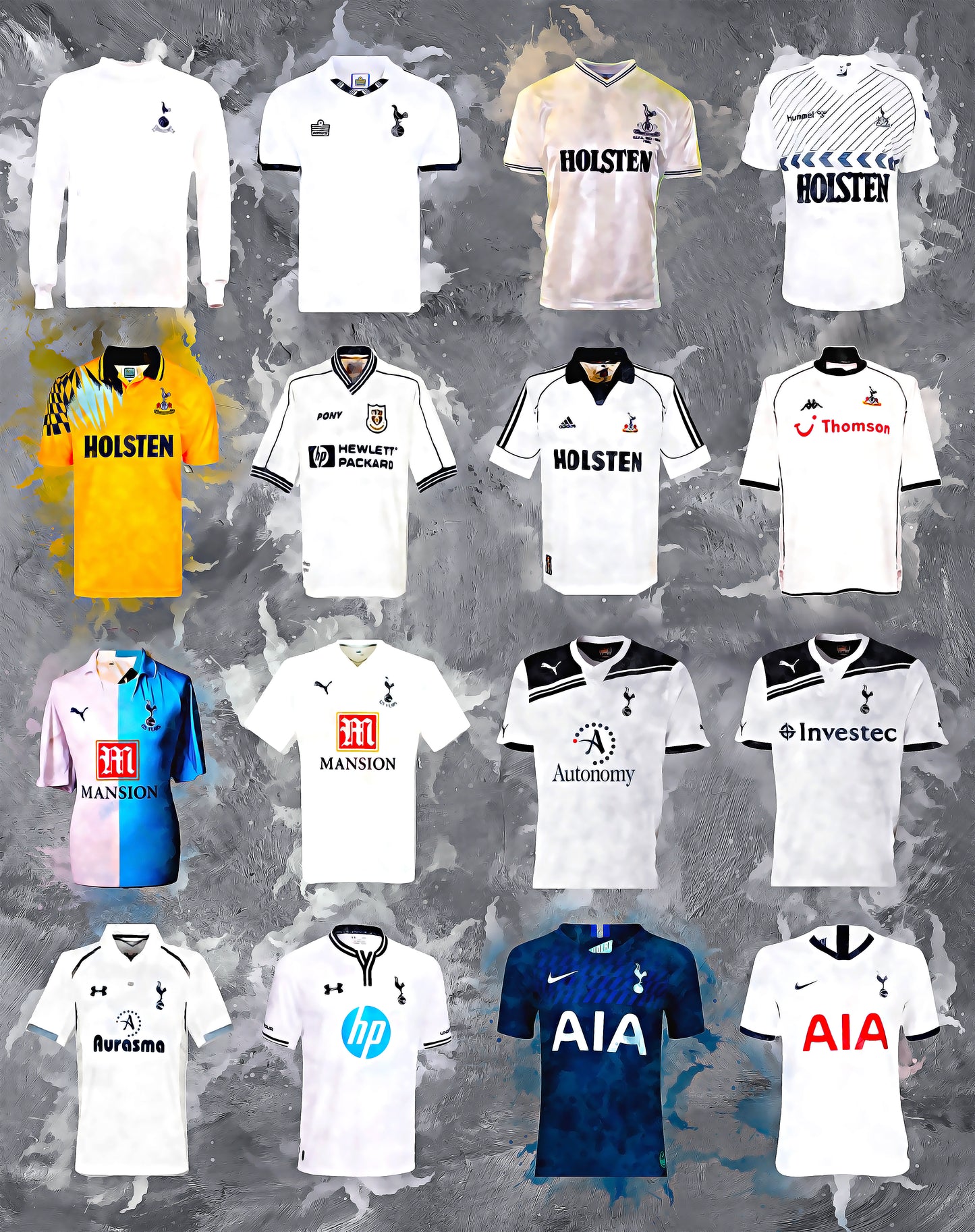 Spurs Shirts ink drip print